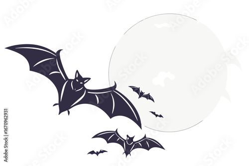 Halloween concept typography vector silhouette graphic design. Halloween t shirt design, halloween night vector illustration