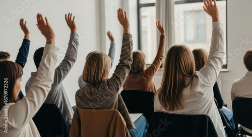 Q&A Session  Business Meeting Audience Q&A Session Ha Audience 