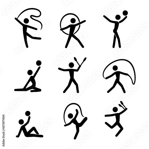 Rhythmic Gymnastics and Sport Icons