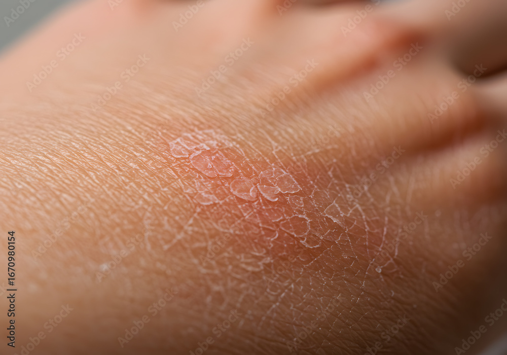 Fototapeta premium Skin condition closeup