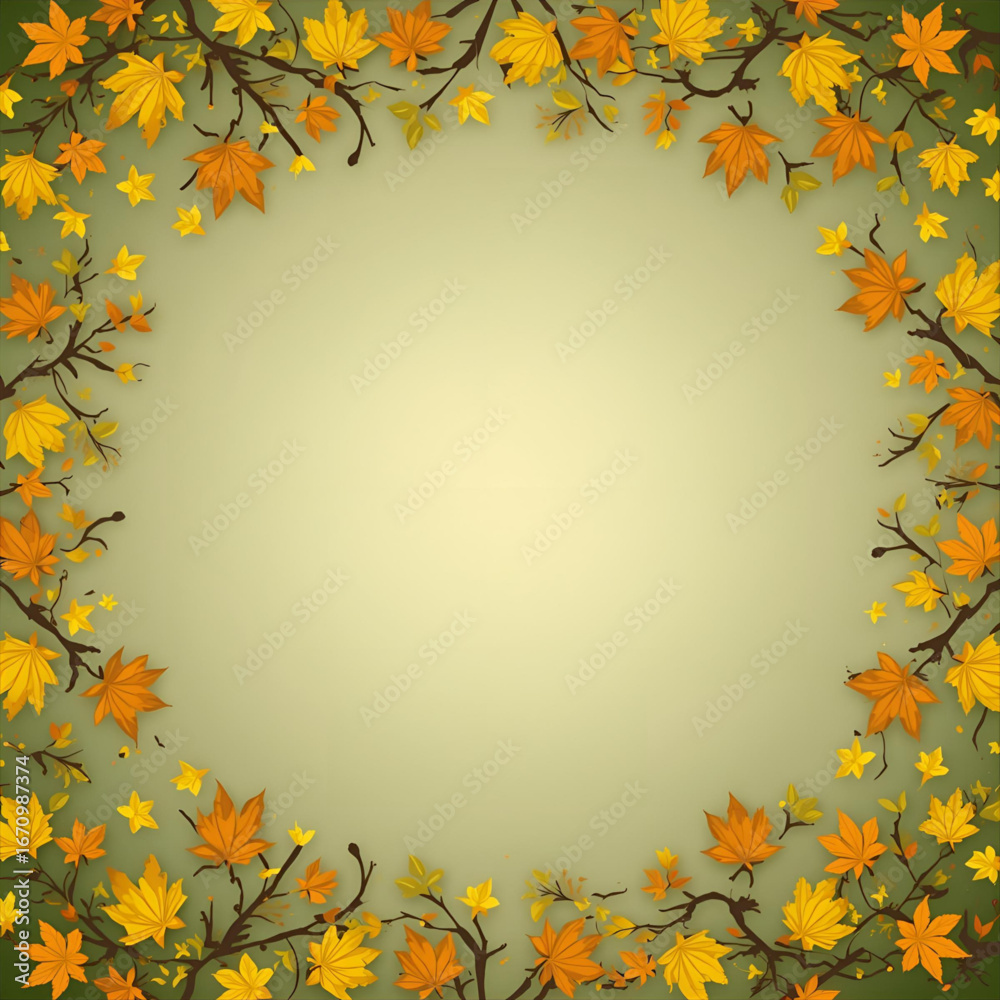 Obraz premium autumn leaves background