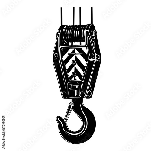 hook on a white background
