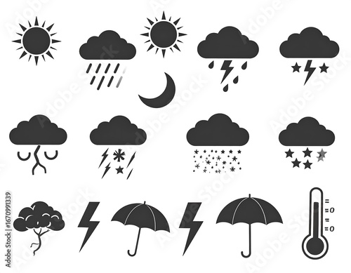 Weather icons set (1)