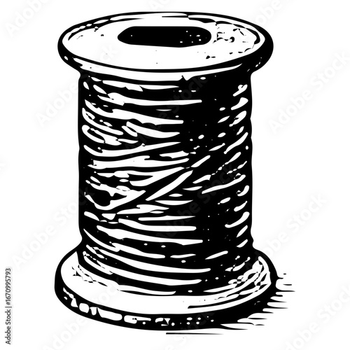 Vintage Thread Spool for Sewing and Craft