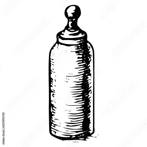 Vintage Sewing Machine Oil Bottle for Maintenance