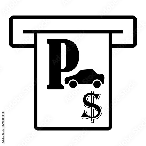 parking Line Icon