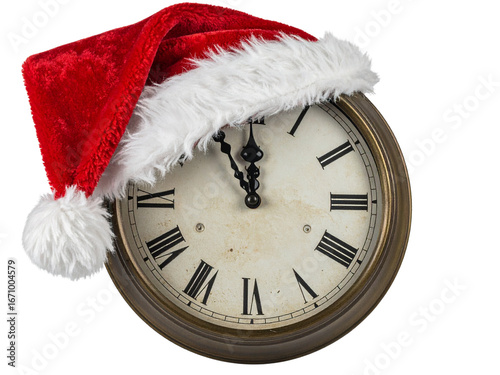 santa claus clock