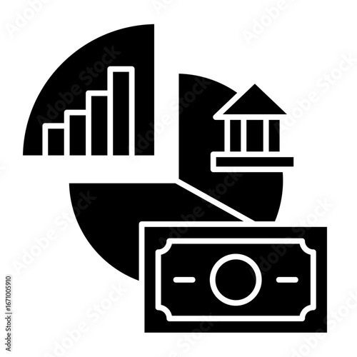 Investment  Icon Element For Design
