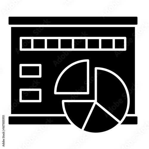 Data Visualization  Icon Element For Design