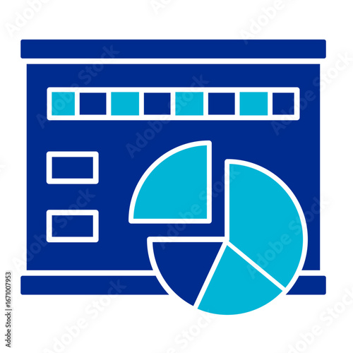Data Visualization  Icon Element For Design