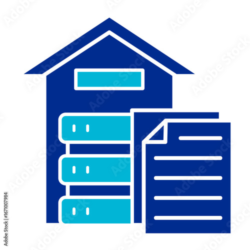 Data Warehouse  Icon Element For Design