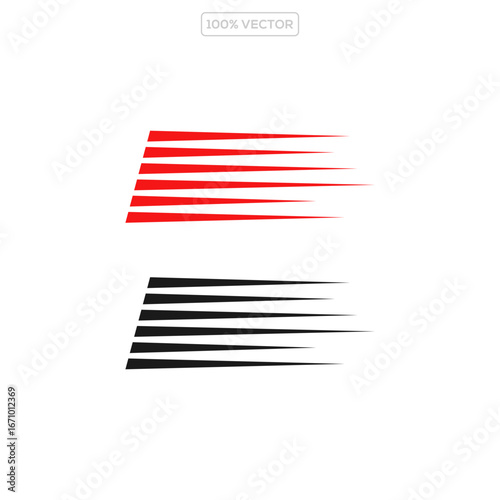 Fast & Dynamic Velocity Logo Design Template transparent background