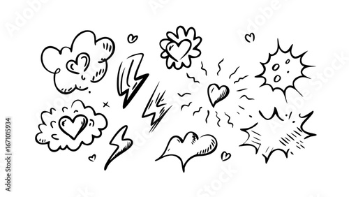 Comic Book Sound Effect Burst explosion