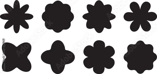 abstract, shape, blob, silhouette, black, organic, design, graphic, element, collection, set, irregular, fluid, modern, playful, unique, artistic, creative, graphic design, graphic element, graphic pa