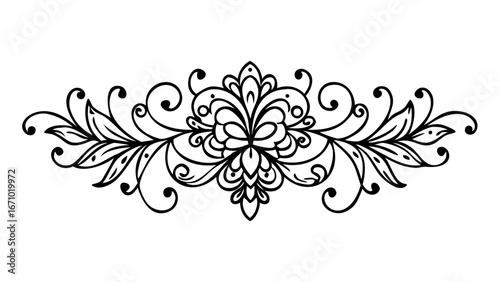 Intricate Floral Earring Silhouette jewelry
