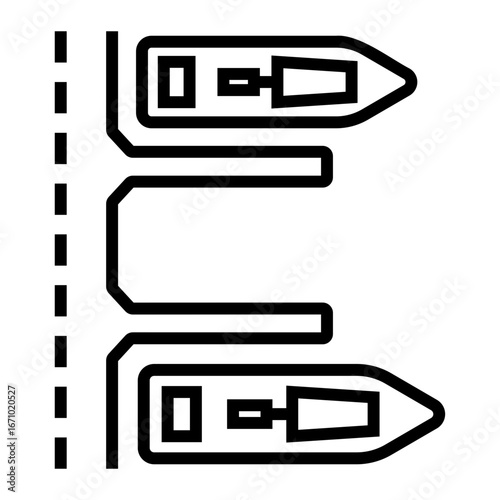 port Line Icon