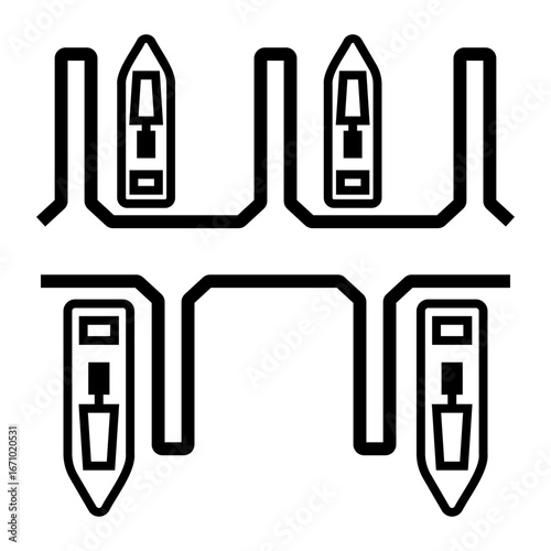 port Line Icon