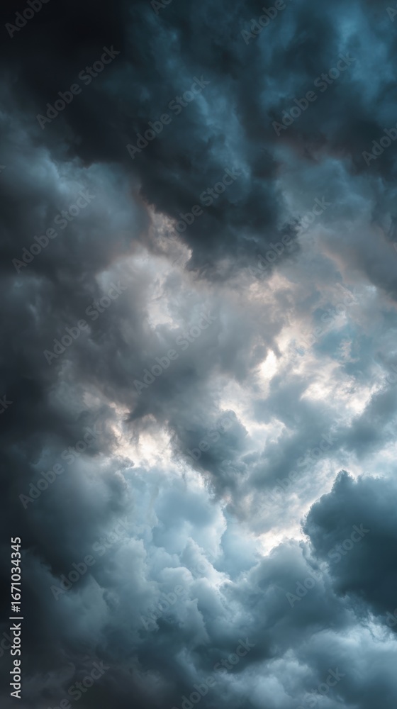Obraz premium Dramatic Storm Cloudscape