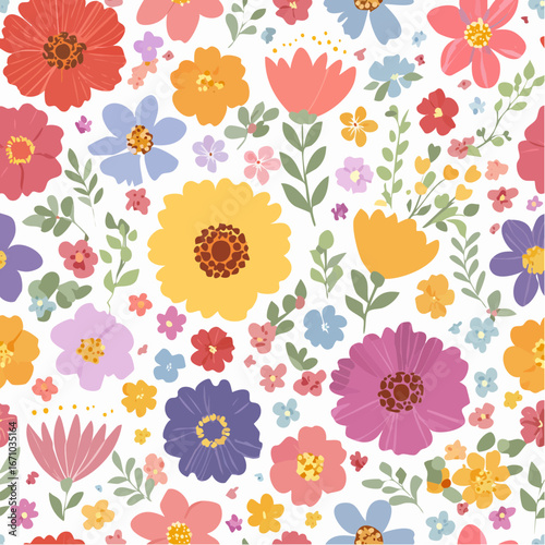 Wallpaper Mural A colorful background with a variety of flowers
4 Torontodigital.ca