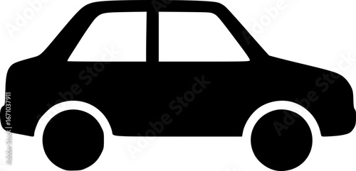 Car Icon – Transportation, Vehicle and Travel Symbol