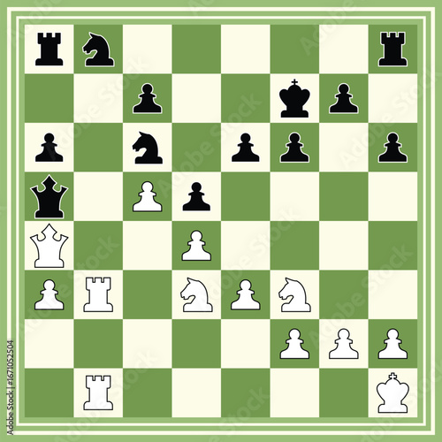 Chess is a brain teaser game that trains intelligence