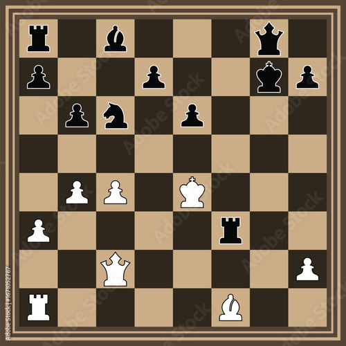 Chess is a brain teaser game that trains intelligence