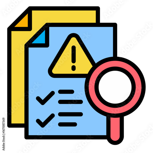 Risk-Assessment Color Icon