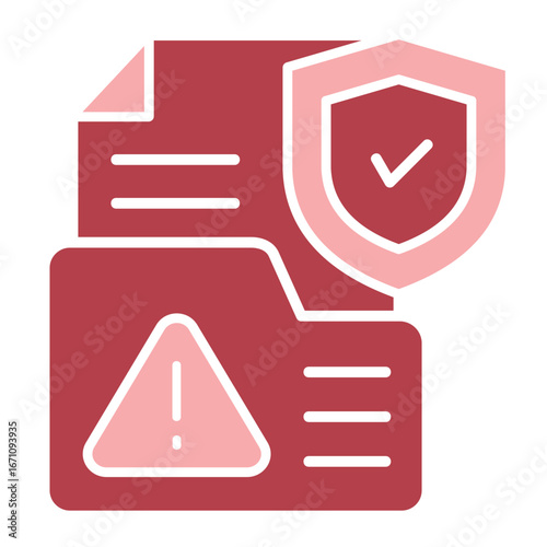Document-Shield red icon