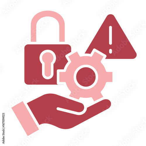 Lock-Alert red icon