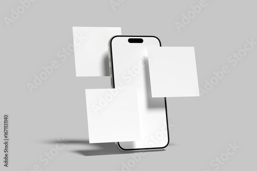 Social Media Post Blank Mockup 