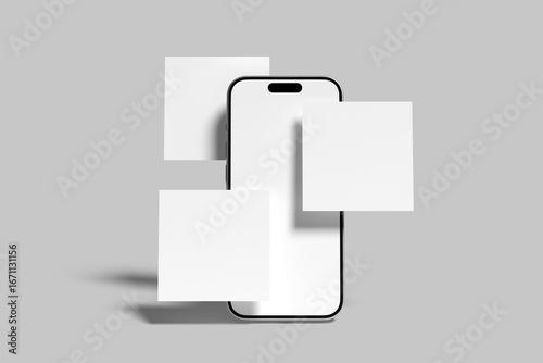 Social Media Post Blank Mockup 