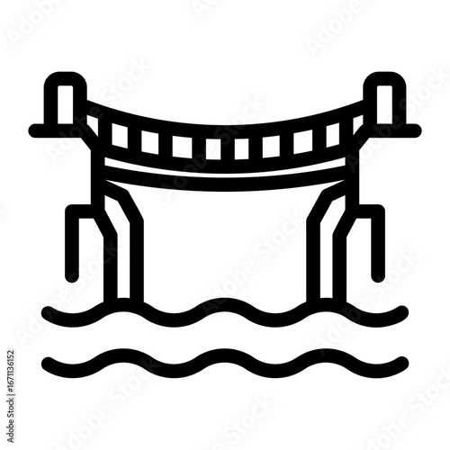 rope Line Icon