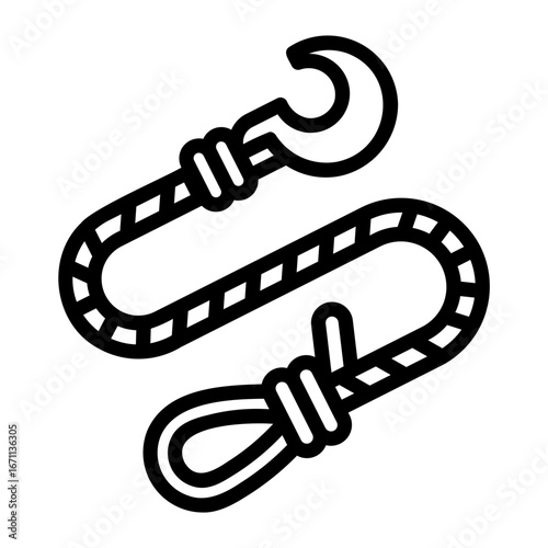 rope Line Icon