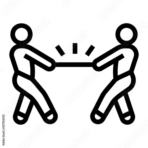rope Line Icon