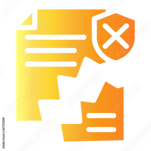 violation Gradient icon