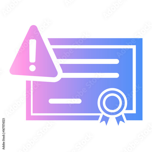 violation Gradient icon