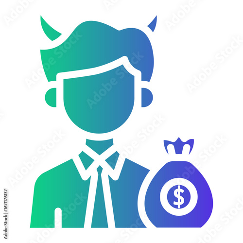 violation Gradient icon