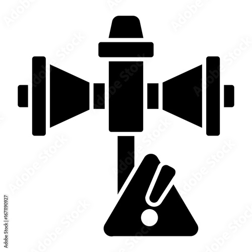 climate change Solid icon