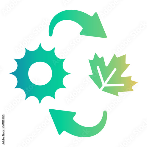climate change Gradient icon