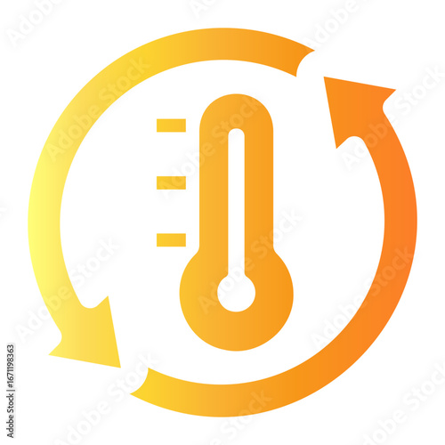 climate change Gradient icon