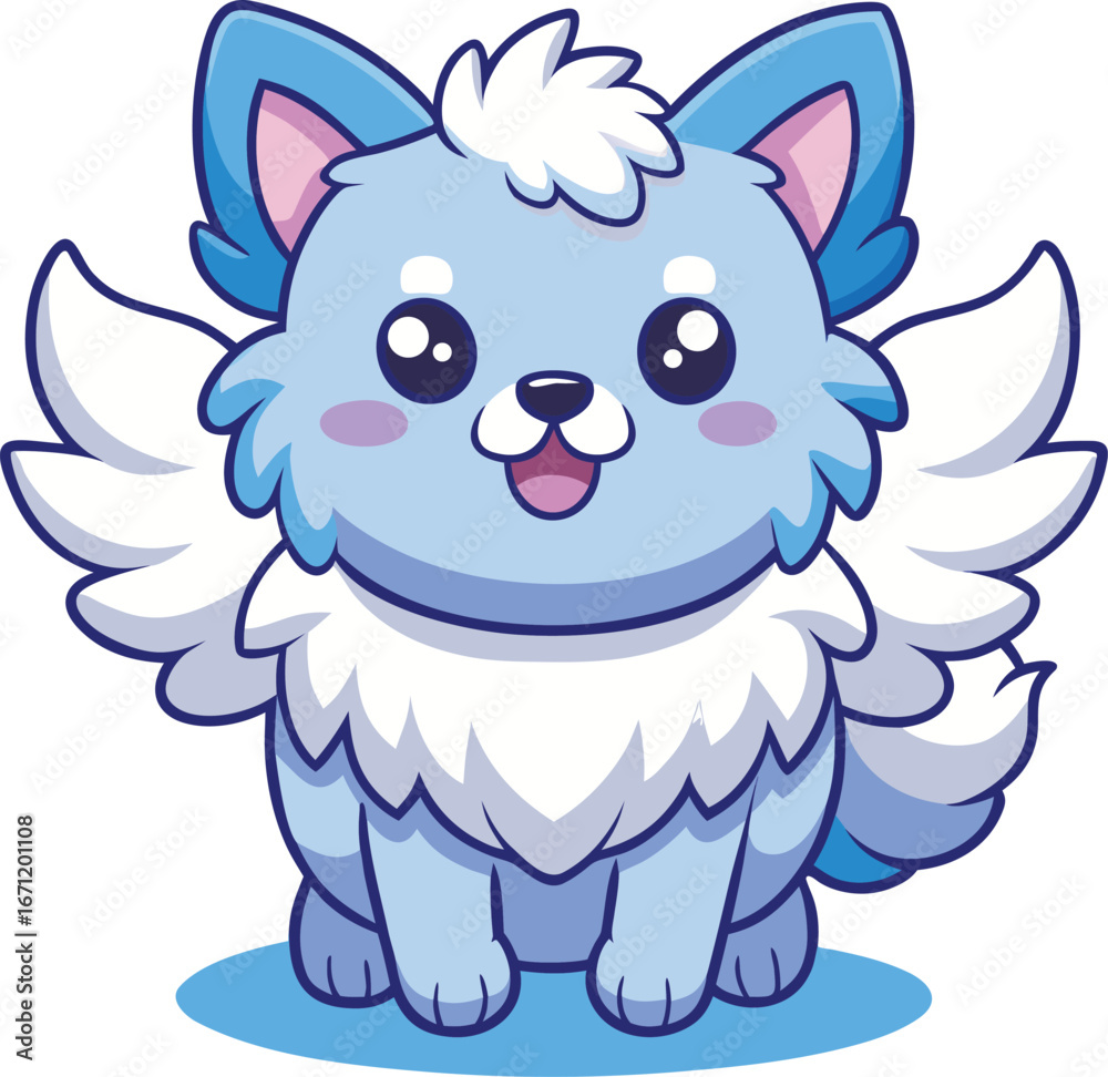 Obraz premium Cartoon Dog, Cute Cartoon Dog, Cute Cartoon Dog Vector Set, Cute Cartoon Dog Vector Set