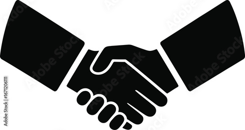 Handshake agreement partnership cooperation business