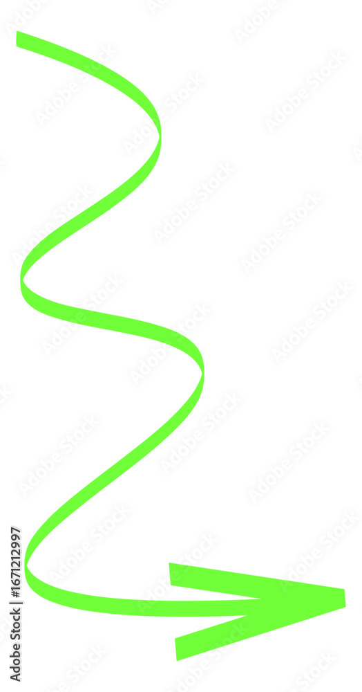 Fototapeta premium Creative Hand Drawn Arrow