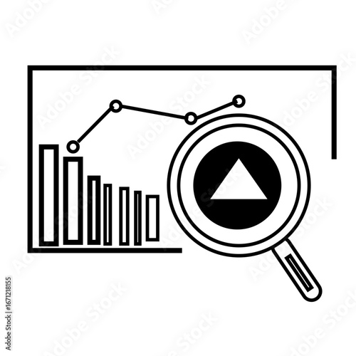Vector illustration of a black and white scales of justice icon for law and legal business design