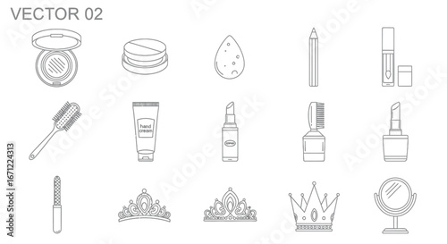 Collection of Beauty and Personal Care Items