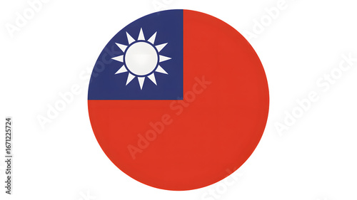 Free Download Taiwan flag emblem, symbol of national pride and heritage - GFXLoad