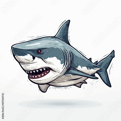 Shark Logo Design Very Cool