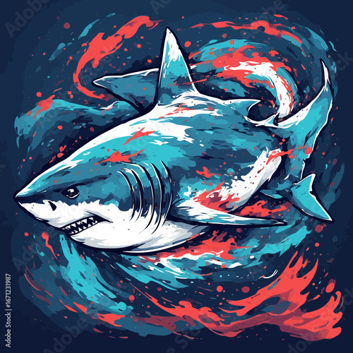 Shark Logo Design Very Cool