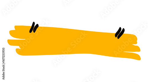 yellow quote brush text box element