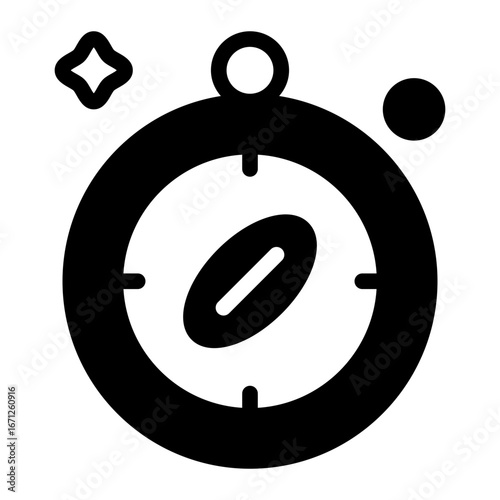 enchanted compass glyph